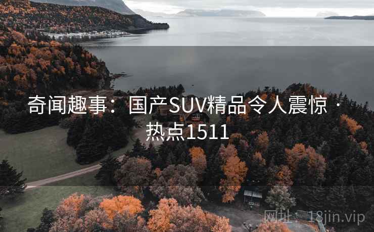 奇闻趣事:国产SUV精品令人震惊 · 热点1511 奇闻趣事:国产SUV精品令人震惊 · 热点1511